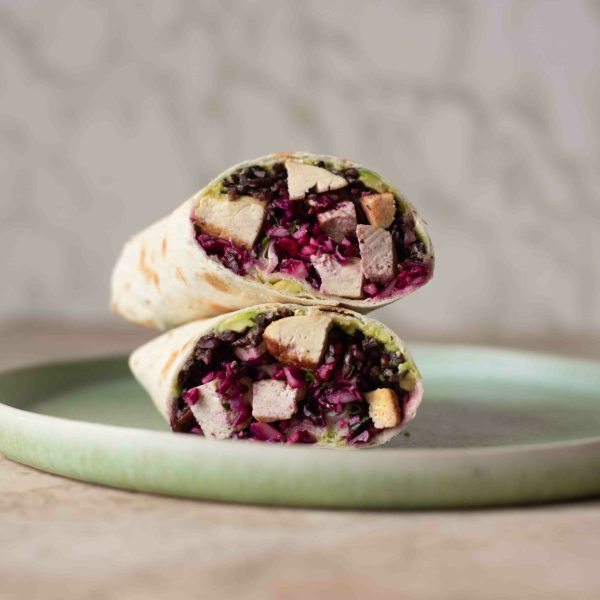 Wrap au riz noir